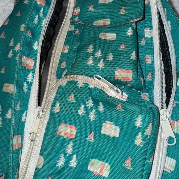 Kavu Sling Bag + Wallet - Camping Style - Picture 4 of 7